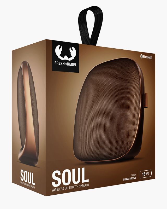 - Bronze Sygnet speaker-Brave Soul-Wireless BT